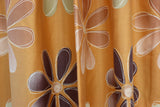 MB CURTAIN READY FIT 145x280 SPRING/03 SATIN PRINT BROWN POL.100% 2