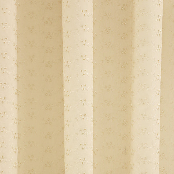 MB CURTAIN READY FIT 145x270 191 EMBROIDERED CUTTER POL.100%
