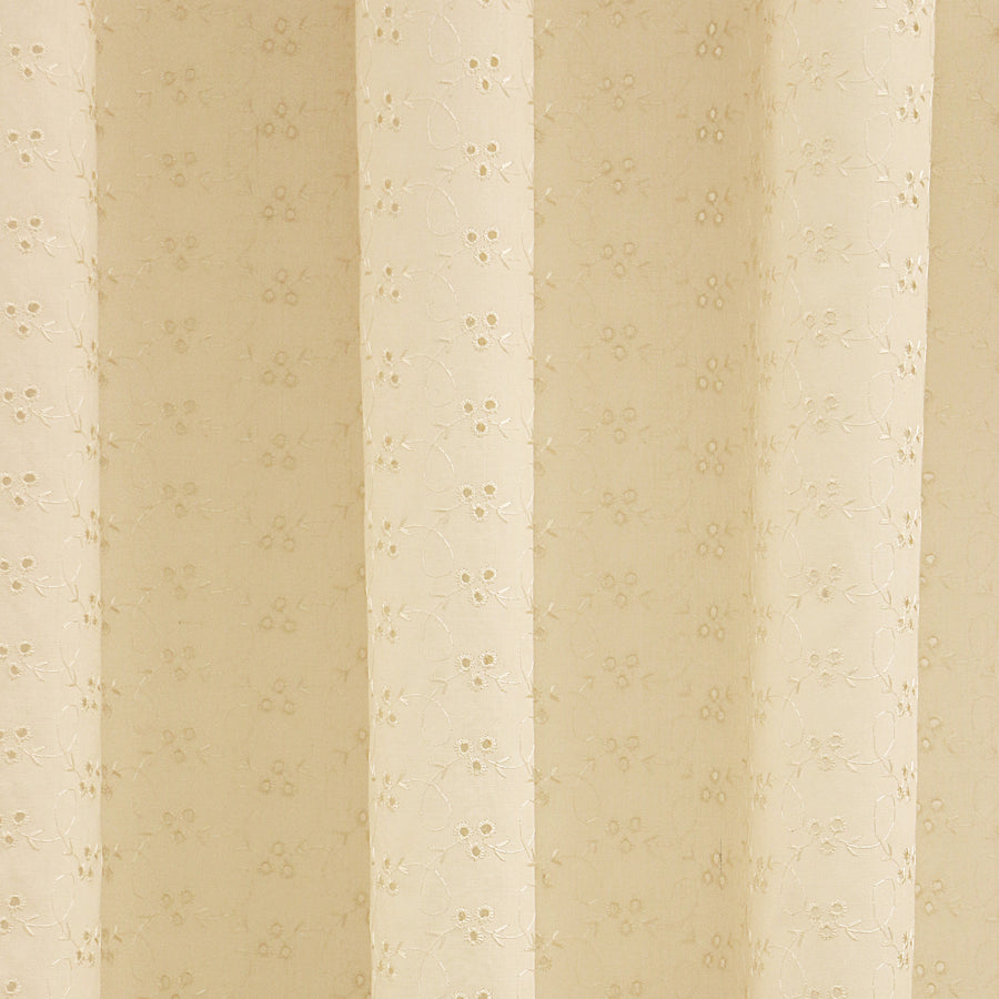 MB CURTAIN READY FIT 145x270 191 EMBROIDERED CUTTER POL.100%