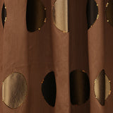 MB CURTAIN READY FIT 145x280 35231/2166 TAFT BROWN SEQUIN POL.100% 2