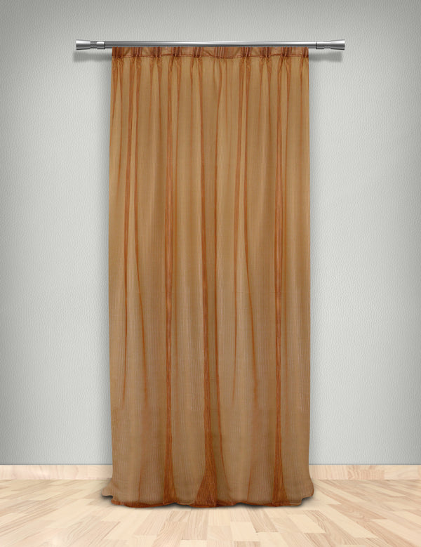 MB CURTAIN READY FIT 145x300 63115/08 ORANGE NET POL.100%