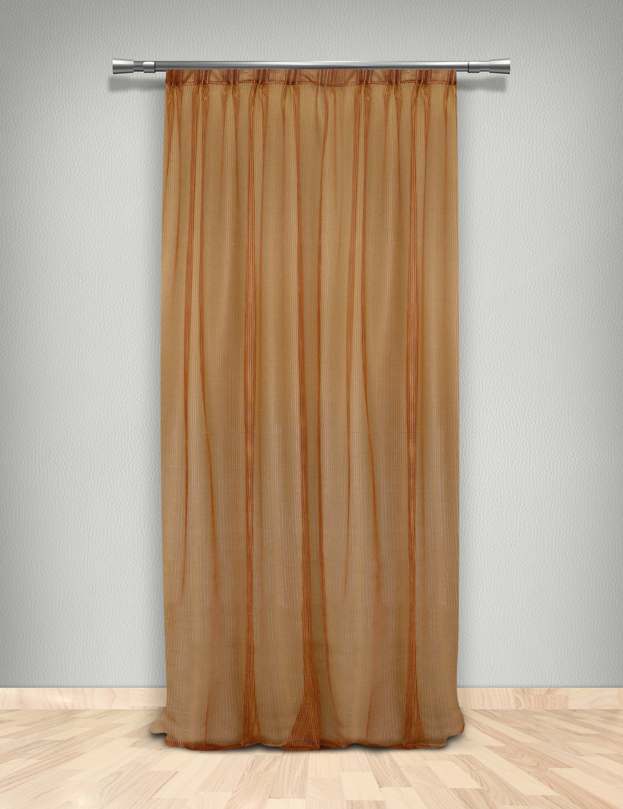 MB CURTAIN READY FIT 145x300 63115/08 ORANGE NET POL.100%