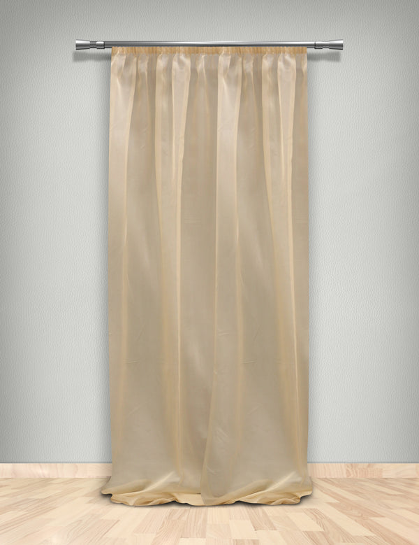 MB CURTAIN READY FIT 145x280 855/02 BEIGE ORGANZA POL.100%