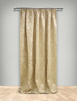 MB CURTAIN READY MADE 145x290 91827/107 TAFT JACQUARD CREAM POL.100% 2