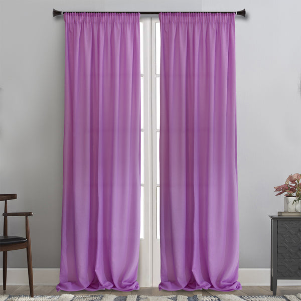 MB CURTAIN READY FIT 145x285 LN003 LILAC POL.100%