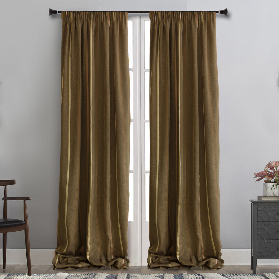 MB CURTAIN READY FIT 145x290 STRIPE 2468/203 POL.100%