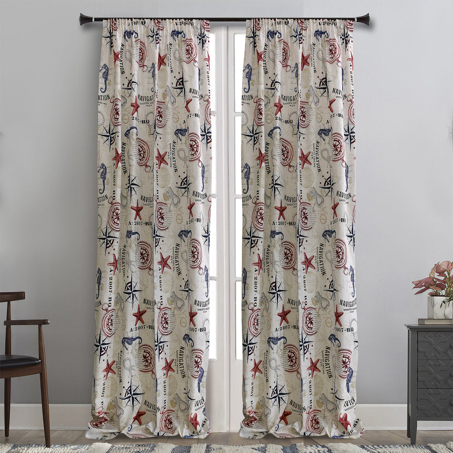 MB CURTAIN READY FIT 145x270 LONETA NAVIGATION POL.25% - COT.75%