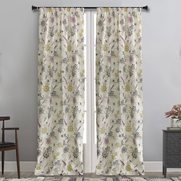 MB CURTAIN READY FIT 145x270 LONETA TREASURE POL.25% - COT.75%