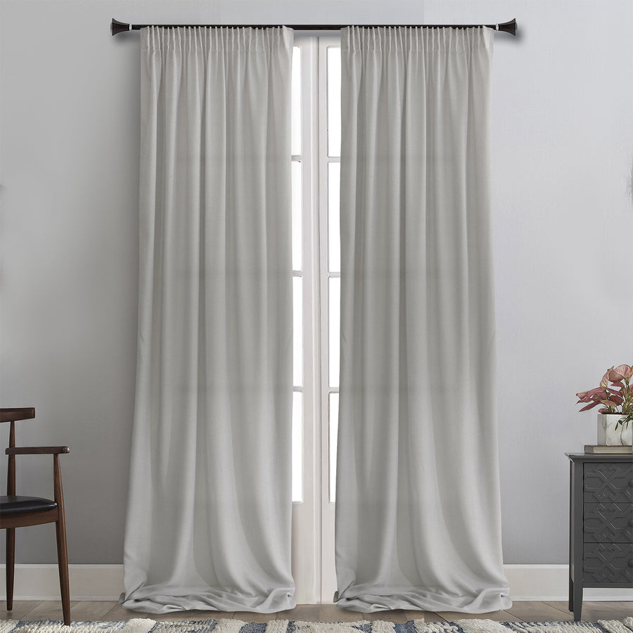 MB CURTAIN READY 145x300 7373 GREY POL.100%