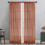 MAISON BLANCHE READY-MADE CURTAIN 145X295 NET APPLE POL.100% 1