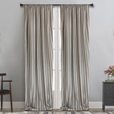 MAISON BLANCHE CURTAIN READY MADE 145X275 PLEATED POL.100% 1