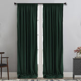 MAISON BLANCHE CURTAIN READY MADE 145X310 KOULEN GREEN Pol.100% 1