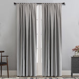 MAISON BLANCHE READY-MADE CURTAIN 145X275 JACQUARD POL.100% 1